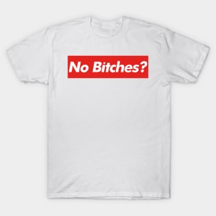 No Bitches? Meme T-Shirt